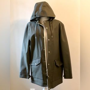 Levi Strauss & Co Green Rubber Jacket